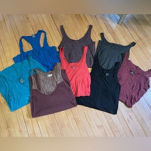 AERIE Basic Tank Lot of 8